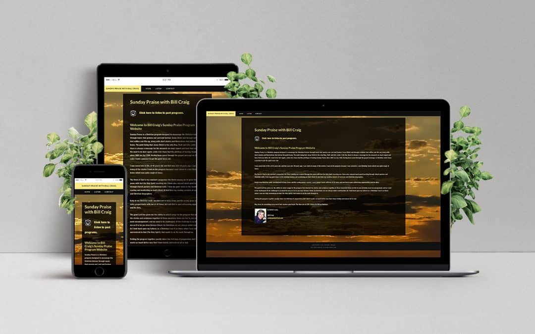 Website for Sunday Praise